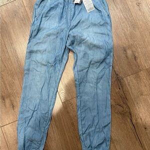 Tommy Hilfiger Adjustable Waist Denim Pants